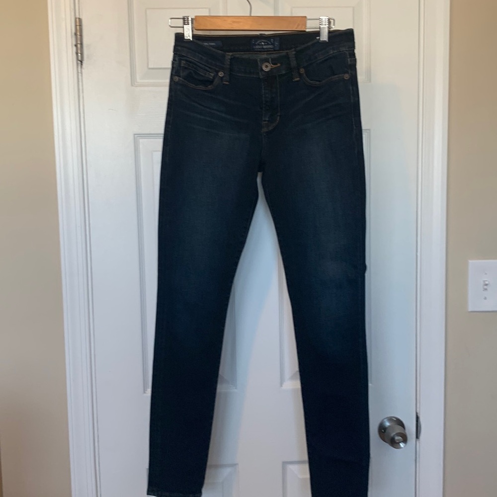 Luck Brand Brooke Skinny Jeans, Dark wash size 4/27